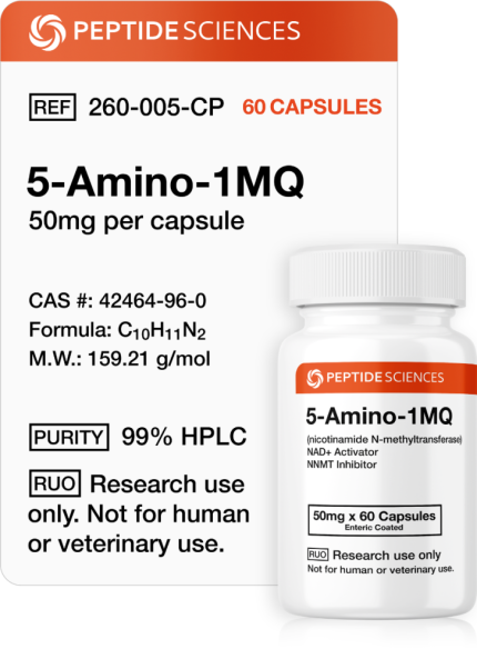 Buy 5-Amino-1MQ Online 50mg - Peptide Sciences
