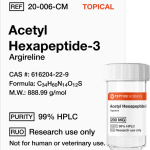 Buy Acetyl Hexapeptide-3 Online 200mg - Peptide Sciences