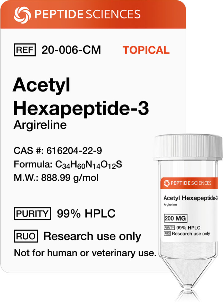 acetyl_hexapeptide-3_peptide.png Buy Acetyl Hexapeptide-3 Online 200mg - Peptide Sciences