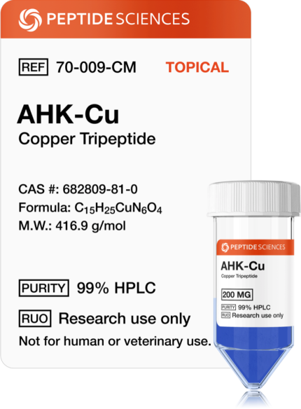 Buy AHK-Cu Online (Topical) 200mg - Peptide Sciences
