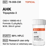 Buy AHK (Tripeptide-3) 200mg (Topical) - Peptide Sciences