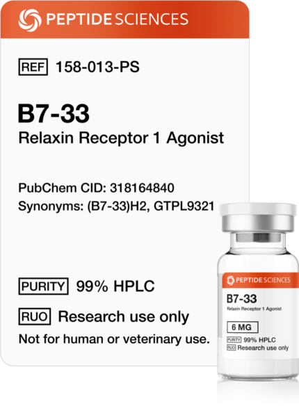 Buy B7-33 (Relaxin Analog) 6mg - Official Peptide Sciences