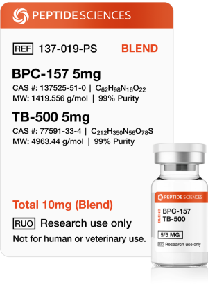 Buy BPC-157, TB-500 10mg (Blend) - Peptide Sciences