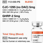CJC-1295 (No DAC), GHRP-2 10mg (Blend)