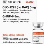 CJC-1295 (No DAC), GHRP-6 10mg (Blend) - Image 1