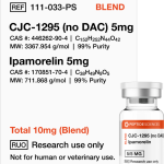 CJC-1295 (No DAC), Ipamorelin 10mg (Blend) - Image 1