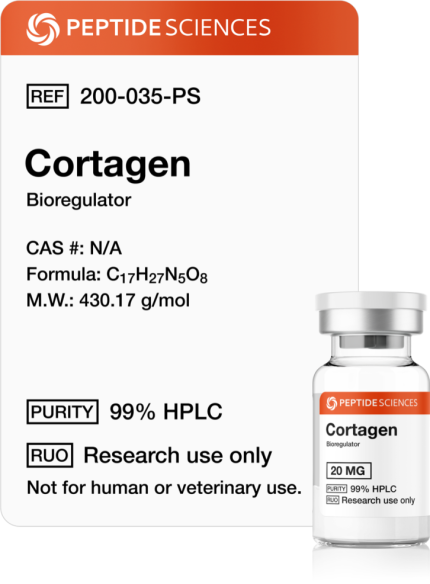 Buy Cortagen Peptide Online 20mg - Official Peptide Sciences