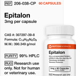 Epitalon 3mg (60 capsules) (Telomere Length) - Image 1