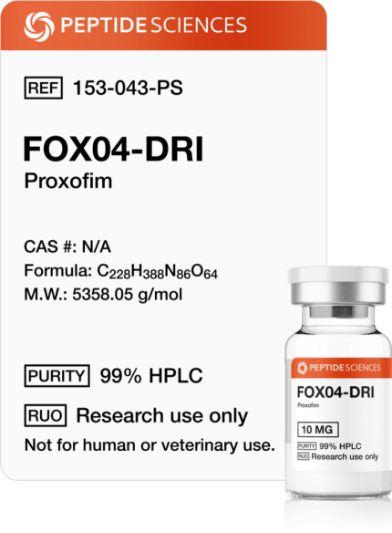 FOX04-DRI 10mg (Proxofim) - Peptide Sciences