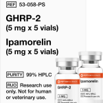 GHRP-2 (5mg x 5) and Ipamorelin (5mg x 5)