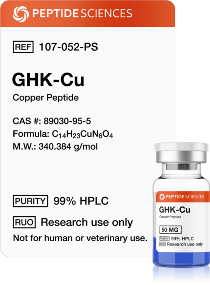 GHK-Cu 50mg Copper Peptide - Image 1