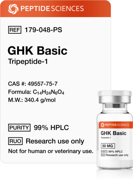 GHK Basic 50mg - Peptide Sciences