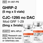 GHRP-2 (5mg x 5) and CJC-1295 no DAC (5mg x 5) - Image 1