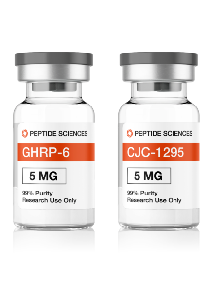 GHRP-6 (5mg x 5) and CJC-1295 no DAC (5mg x 5) - Image 1