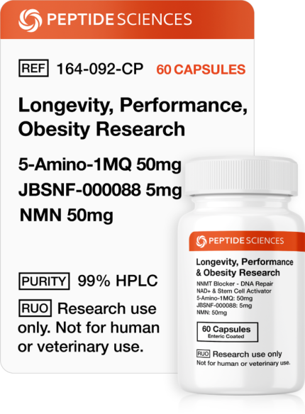 Longevity, Performance & Obesity Research (60 Capsules) - Image 1