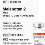 Melanotan 2 (MT2) (3mg x 10 Vials = 30mg) - Image 1