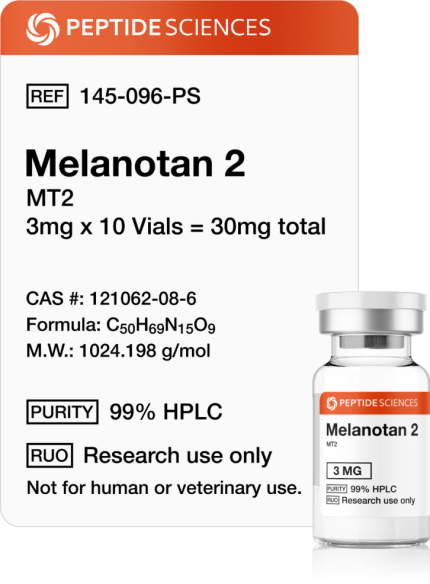 Melanotan 2 (MT2) (3mg x 10 Vials = 30mg) - Image 1