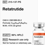 Buy Peptide Sciences Retatrutide 12mg - Peptide Sciences