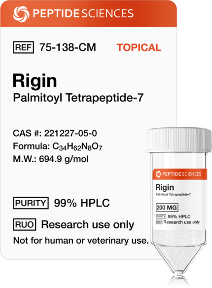 Rigin 200mg (Palmitoyl Tetrapeptide-7) (Topical) - Image 1