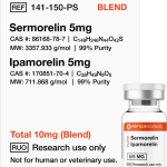 Sermorelin, Ipamorelin 10mg (Blend) - Image 1