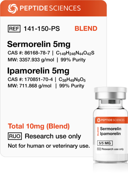 Sermorelin, Ipamorelin 10mg (Blend) - Image 1
