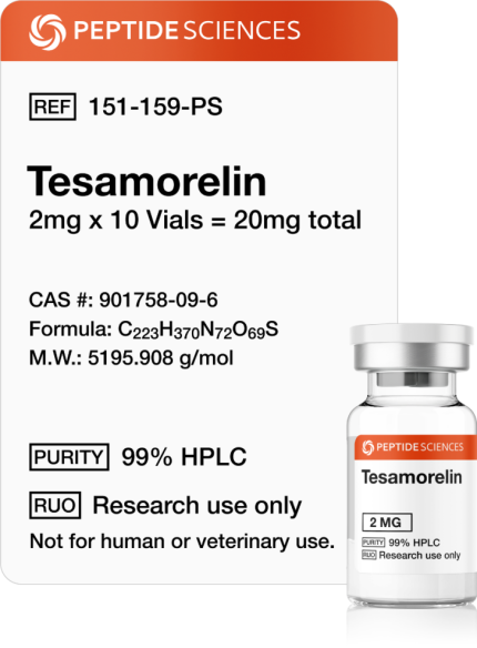 Buy Tesamorelin 2mg (10 Vial Kit)