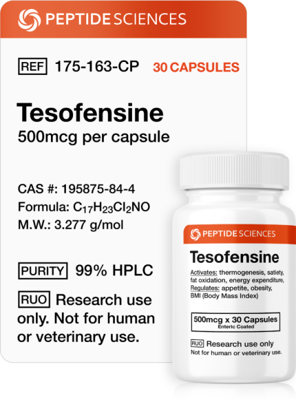 Tesofensine 500mcg (30 Capsules) - Image 1