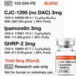 CJC-1295 (No DAC), Ipamorelin, GHRP-2 (Blend)