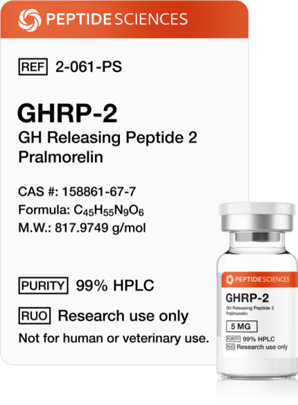 Buy GHRP-2 5mg Online | GHRP-2 for sale - Peptide Sciences